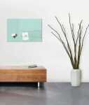 SIGEL GL153 Glas-Magnettafel Artverum - aquamarin - 60 x 40 x 1,50 cm