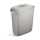 Abfallsammler+Deckel PP im SET 60 L grau