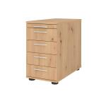 Standcontainer 42,8x72-76x80cm Asteiche