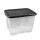 Ablagebox XW199 transparent/schwarz
