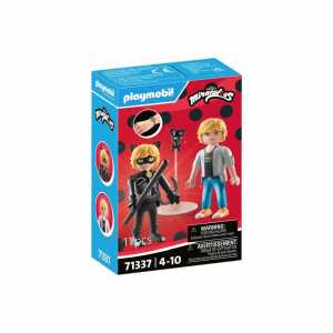 playmobil Miraculous Adrien & Cat Noir, inkl. Kwami Plagg und Armband