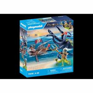 playmobil Pirates Kampf gegen den Riesenoktopus, Wasserspritzfunktion