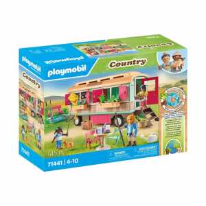 playmobil Country gemütliches Bauwagencafé Kuchen, Kaffee und Gerichte