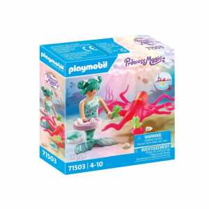 playmobil Princess Magic Meerjungfrau, mit Farbwechselkrake, ab 4 J