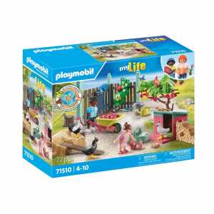playmobil myLife kleine Hühnerfarm, im Tiny House Garten, ab 4 Jahren