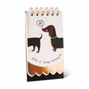 NICI Spiralblock Hi! Dackel 40 Blatt 70g