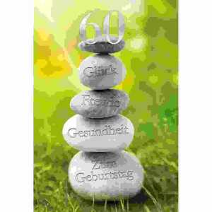 Zahlenkarte 60. Geburtstag Eulzer 4016723077607