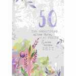 Zahlenkarte 50. Geburtstag Eulzer 4016723085503
