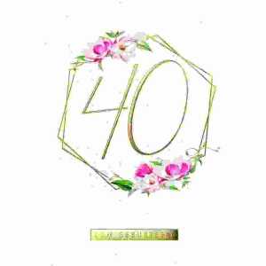 Zahlenkarte 40. Geburtstag Kurt Eulzer 4016723087408