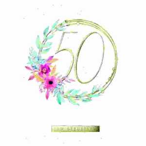 Zahlenkarte 50. Geburtstag Eulzer 4016723087507