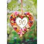 Zahlenkarte 90. Geburtstag Kurt Eulzer 4016723091900