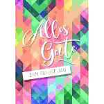 Grußkarte Midi Geburtstag/bunte Karos