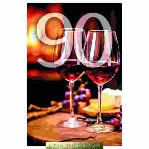 Zahlenkarte 90. Geburtstag Kurt Eulzer 4016723541405