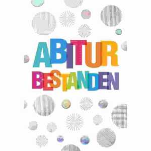 Glückwunschkarte Abitur 4016723604032