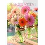 Glückwunschkarte Geburtstag/Blumen 4016723852068