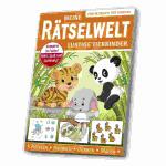 Rätsel für Kinder Tierwelt, 96 Seiten mit...