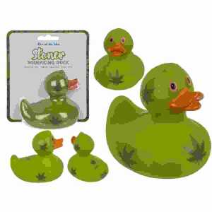 Quietscheente Cannabis 10cm 4029811466276