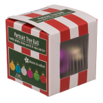 Portrait-Baumkugel, Fotoklebe-Pad & Christmas 4 cm,...