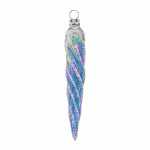 Christbaumschmuck Eiszapfen 11cm usambara, mundgeblasen