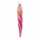 Christbaumschmuck Eiszapfen 11cm pink, mundgeblasen