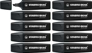 STABILO BOSS ORIGINAL NatureCOLORS Marker schwarz