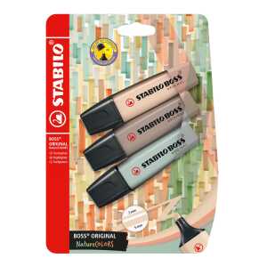 BOSS NatureCOLORS 3er Blister (grünerde, beige, warmgrau)