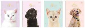 Interdruk Schreibheft A5 kariert 32 Blatt 70g/m² Puppy Sign