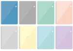 Spiralnotizbuch A4 100 Blatt/ Blatt mit...