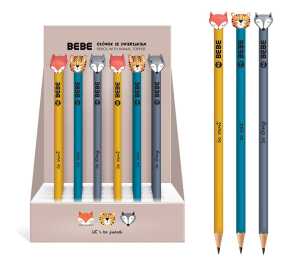Interdruk Bleistift mit Topper BeBe Friends Boys in 3 Motiven