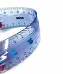 Interdruk Flexibles biegsames Lineal 15cm BeBe Kinder in 4 Motiven