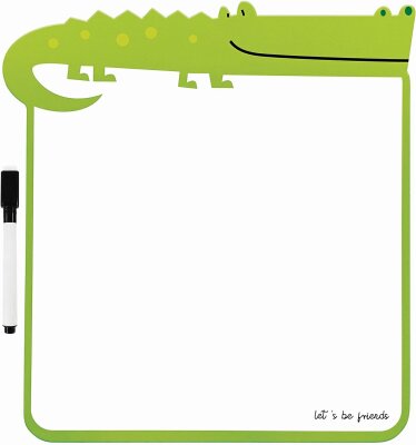 Interdruk Trocken abwischbare Weißwandtafel Whiteboard BeBe Krokodil