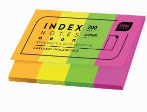 Interdruk Haftnotizen Index Neon