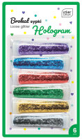 Interdruk Loser Streuglitter Brokat-Glitzer Hologram 6x7g