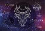 Interdruk Puzzle 250 Teile Sternzeichen 2 Stier (Bulle)