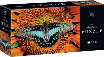 Interdruk Puzzle 250 Teile Bunte Natur 2 Schmetterling