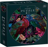 Interdruk Puzzle 500 Teile Runden Secret Garden 1