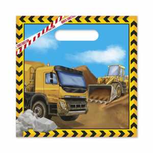 Partytüten Construction 4er, wiederverwendbar,, Procos PROCOS