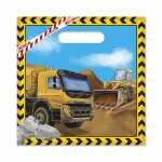 Partytüten Construction 4er, wiederverwendbar,,...