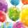Serviette 33x33cm Sparkling Balloons, 2-lagig, 20 Stück, Procos PROCOS