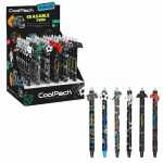 Stift radierbar Boys, 6fach sortiert, Schreibfarbe, blau,...