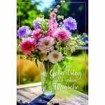 Geburtstagskarte Vase Kurt Eulzer EULZER