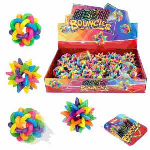 Regenbogenflummi D5cm 2fach sortiert, ab 3 Jahren