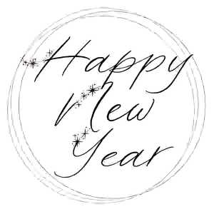 Serviette 33x33cm Glittery Happy New Year, 3-lagig, 20 Stück, ti-flair