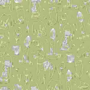 Serviette 33x33cm Rolige Vinterikoner taupe, 3-lagig, 20 Stück