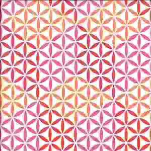 Serviette 33x33cm Abstrakt Cubes fuchsia/red; 3-lagig, 20 Stück