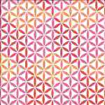 Serviette 33x33cm Abstrakt Cubes fuchsia/red; 3-lagig, 20...