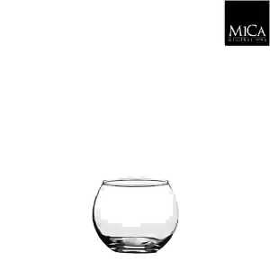 Kugelvase Bolla 8x10cm transparent Edelman
