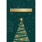 Weihnachtskarte Eine schöne Weihnachtszeit, Green...