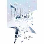 Geburtstagskarte Stern Kurt Eulzer EULZER