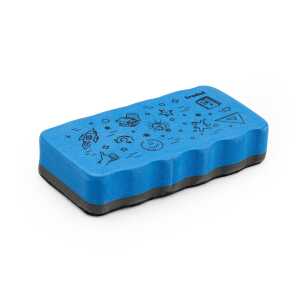 WEDO Whiteboard Schwamm Trodat blau